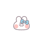 動くうしゃぎ！！1-1 水色（個別スタンプ：11）