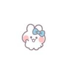 動くうしゃぎ！！1-1 水色（個別スタンプ：19）