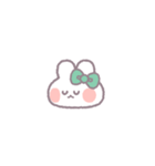 動くうしゃぎ！！1-1 緑色（個別スタンプ：2）