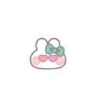 動くうしゃぎ！！1-1 緑色（個別スタンプ：9）