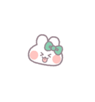 動くうしゃぎ！！1-1 緑色（個別スタンプ：13）