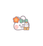 動くうしゃぎ！！1-1 緑色（個別スタンプ：17）