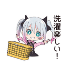 地雷ちゃんの洗濯ライフ（個別スタンプ：27）