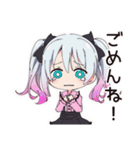 地雷ちゃんの洗濯ライフ（個別スタンプ：34）
