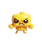 ブロックひよこ・毒舌セリフ（個別スタンプ：31）