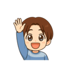 エブリデイいけめん！（個別スタンプ：3）