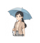 ゆるOLスタンプ：気づかい女子編（個別スタンプ：22）