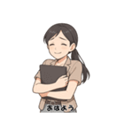 ゆるOLスタンプ：気づかい女子編（個別スタンプ：39）