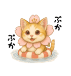 桜にゃん❸ふわ夏……..（個別スタンプ：3）