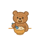 [アレンジ用]クレヨンでネコクマウサギ（個別スタンプ：9）
