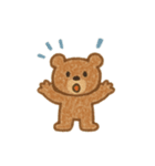 [アレンジ用]クレヨンでネコクマウサギ（個別スタンプ：18）