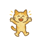 [アレンジ用]クレヨンでネコクマウサギ（個別スタンプ：22）