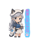フレイヤver1（個別スタンプ：3）