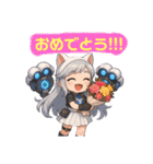 フレイヤver1（個別スタンプ：8）