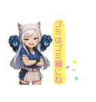 フレイヤver1（個別スタンプ：14）