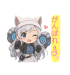 フレイヤver1（個別スタンプ：22）