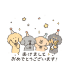 もふもふフレンズのお正月(再販)（個別スタンプ：2）