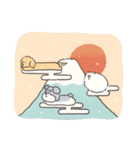 もふもふフレンズのお正月(再販)（個別スタンプ：4）