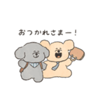 もふもふフレンズのお正月(再販)（個別スタンプ：15）