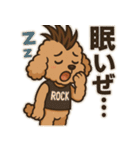 パンクなトイプードル！（個別スタンプ：16）