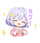 ナイトドリームな女の子スタンプ（個別スタンプ：18）