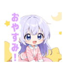 ナイトドリームな女の子スタンプ（個別スタンプ：37）
