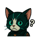 自分用サイバー猫のぶんた（個別スタンプ：4）