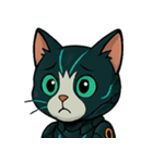 自分用サイバー猫のぶんた（個別スタンプ：7）