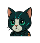 自分用サイバー猫のぶんた（個別スタンプ：8）
