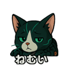自分用サイバー猫のぶんた（個別スタンプ：23）