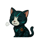 自分用サイバー猫のぶんた（個別スタンプ：29）