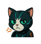 自分用サイバー猫のぶんた（個別スタンプ：30）