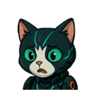 自分用サイバー猫のぶんた（個別スタンプ：33）
