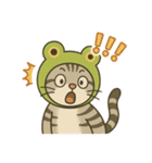 RURUの推しにゃんこ♡アメショのネコぴょん（個別スタンプ：6）