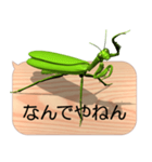 スマホの上のカマキリ7《関西弁》（個別スタンプ：5）