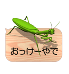 スマホの上のカマキリ7《関西弁》（個別スタンプ：20）