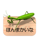 スマホの上のカマキリ7《関西弁》（個別スタンプ：21）