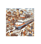 無印鉄道11（個別スタンプ：18）