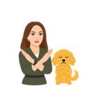 ママとレニャさん（個別スタンプ：3）