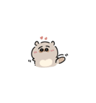 はちのじまゆげのたぬき2（個別スタンプ：1）