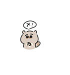 はちのじまゆげのたぬき2（個別スタンプ：15）