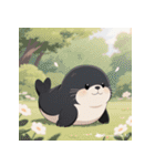 しゃべらぬモフモフアザラシ（個別スタンプ：20）