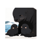 しゃべらぬモフモフアザラシ（個別スタンプ：26）