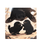 しゃべらぬモフモフアザラシ（個別スタンプ：29）