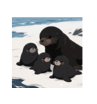 しゃべらぬモフモフアザラシ（個別スタンプ：31）