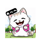 喜怒哀楽ニャンコ（個別スタンプ：3）