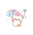 子ねこモニカのかわいい梅雨日和スタンプ（個別スタンプ：1）