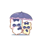 子ねこモニカのかわいい梅雨日和スタンプ（個別スタンプ：20）