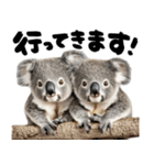 筆文字♡コアラ（個別スタンプ：9）