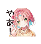 リモート飲み子☆乾杯ガール（個別スタンプ：2）